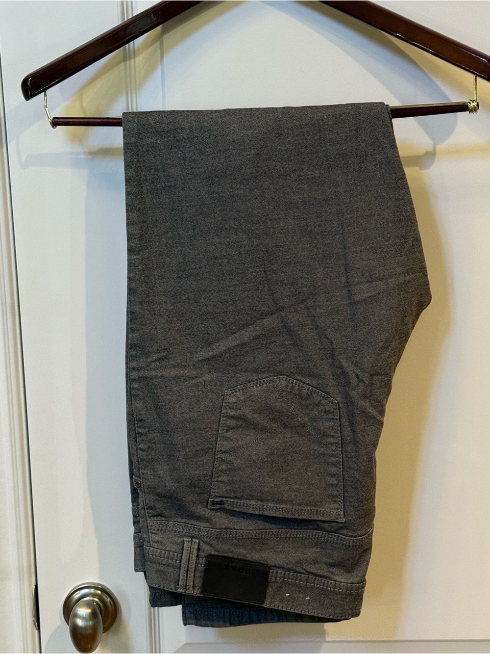Men's Gray Casual Pants